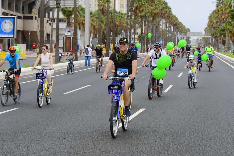 Imagen de la animada fiesta de este domingo (Foto TA)